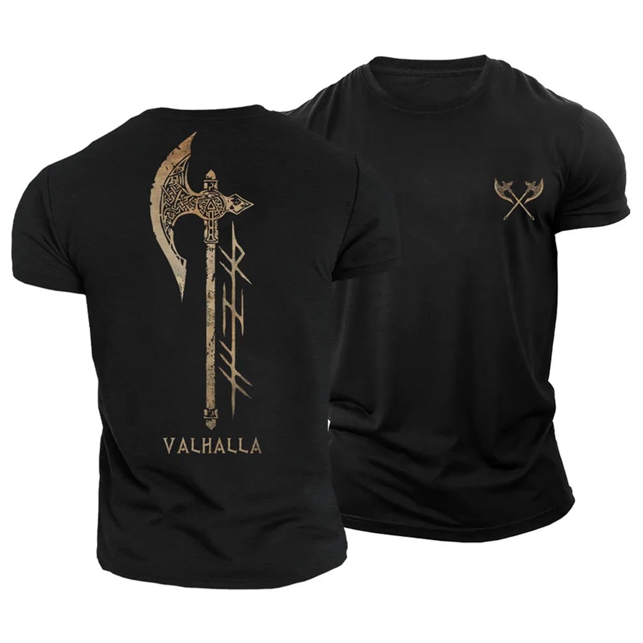 Warrior Valhalla-øks T-skjorte - Gymfit