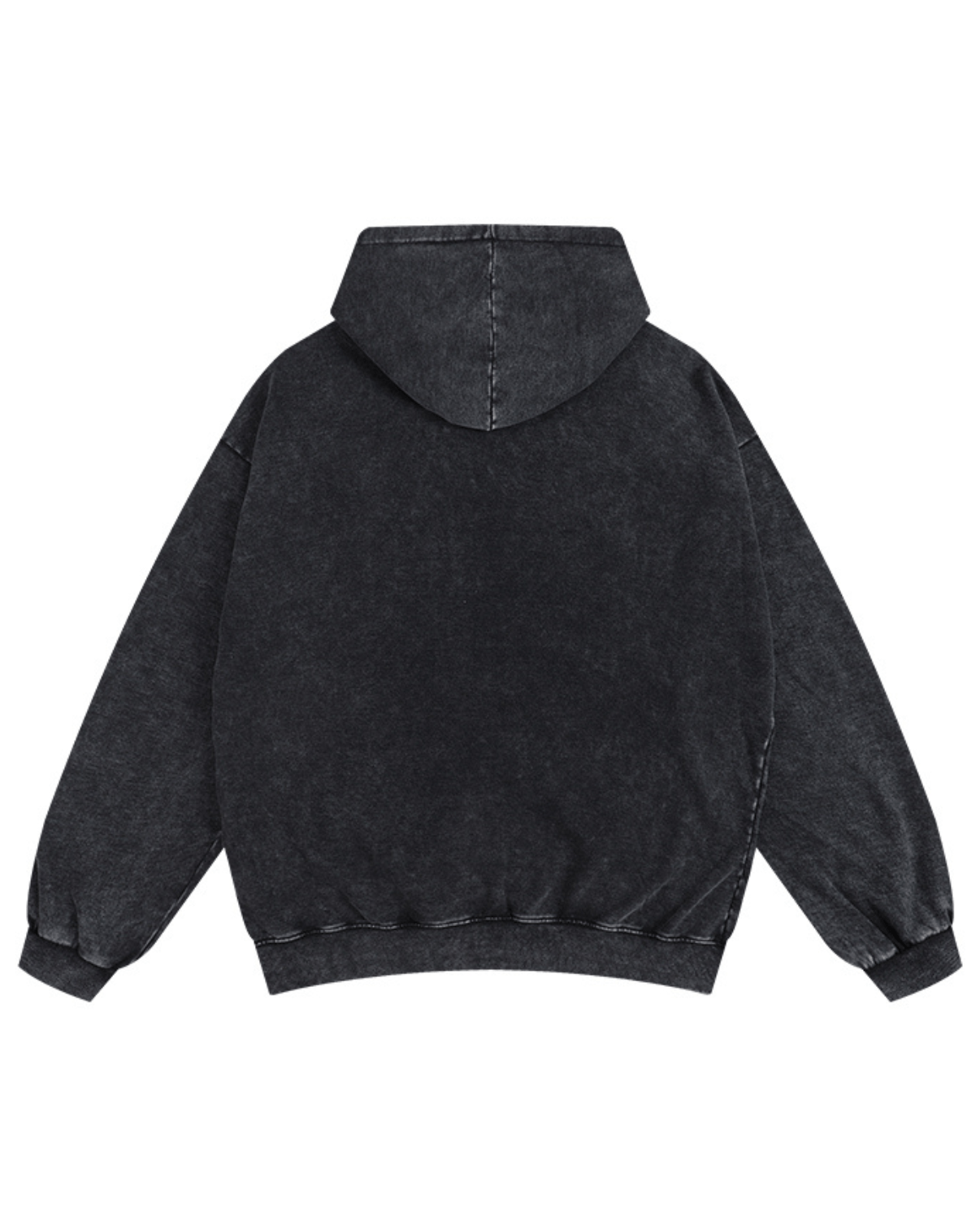 Vasket zip-hoodie - Gymfit