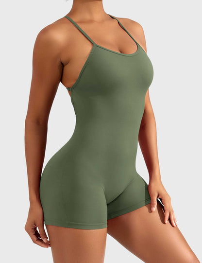 Gymfit Liza V-Back Jumpsuit