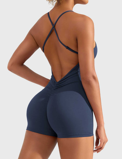 Gymfit Liza V-Back Jumpsuit