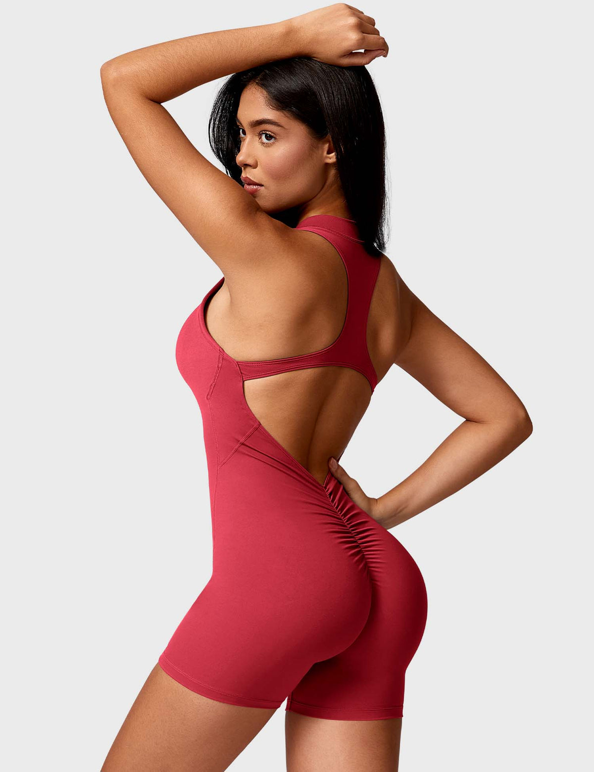 alt
Gymfit Emma ryggløs jumpsuit med glidelås - Gymfit