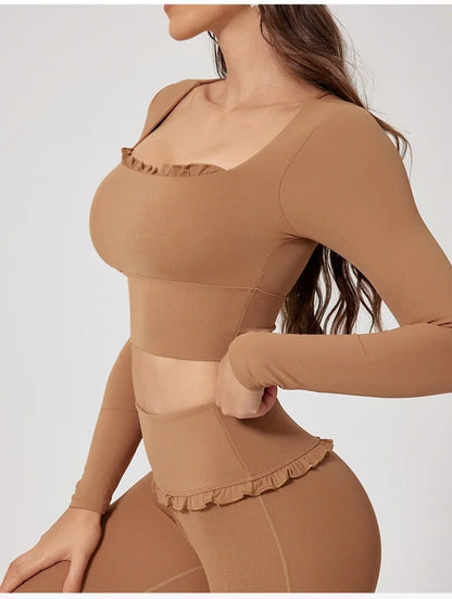 Yoga Fold Flaw-topp - Gymfit