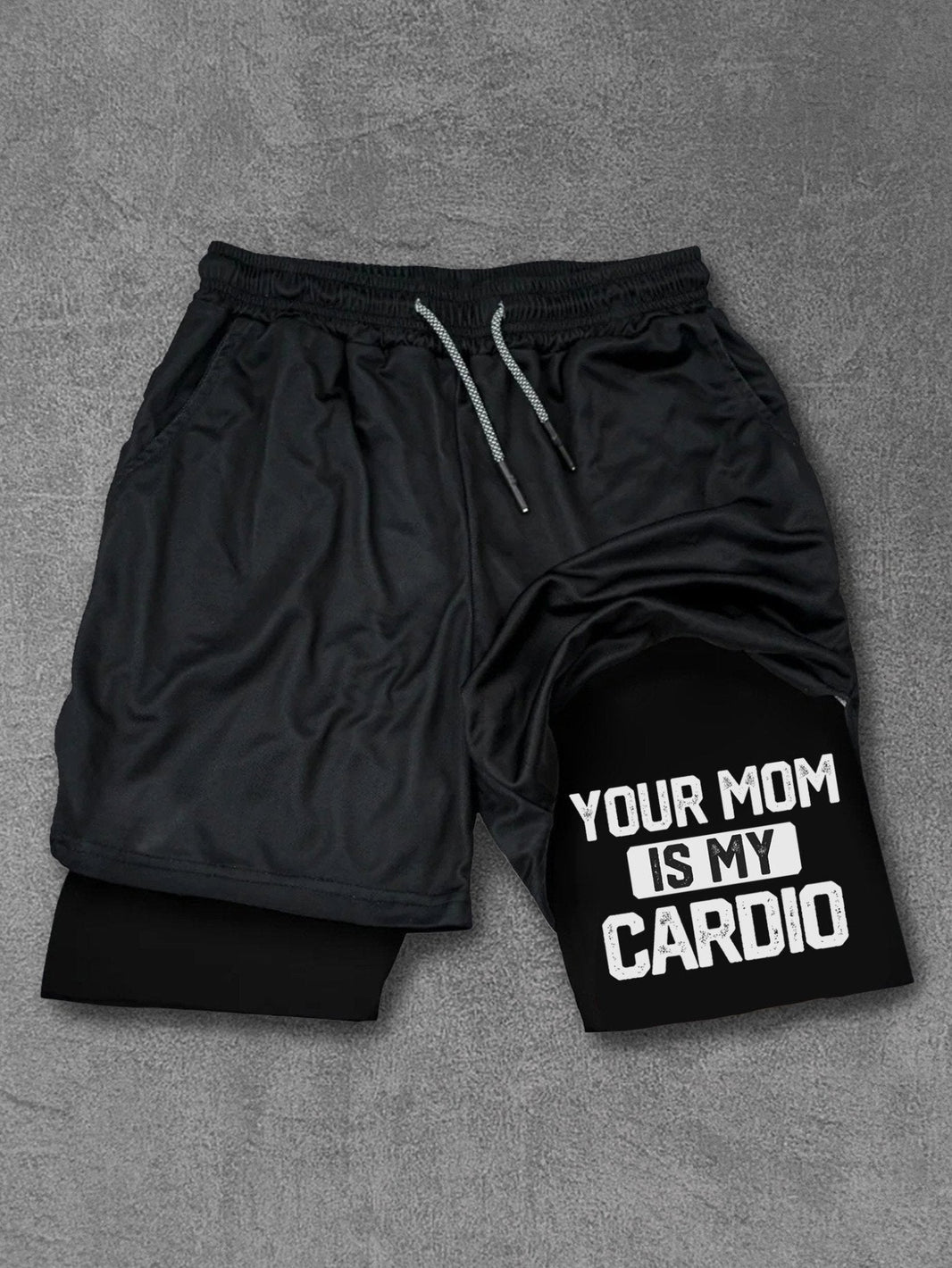 your mom er kardioen min Performance Training Shorts - Gymfit